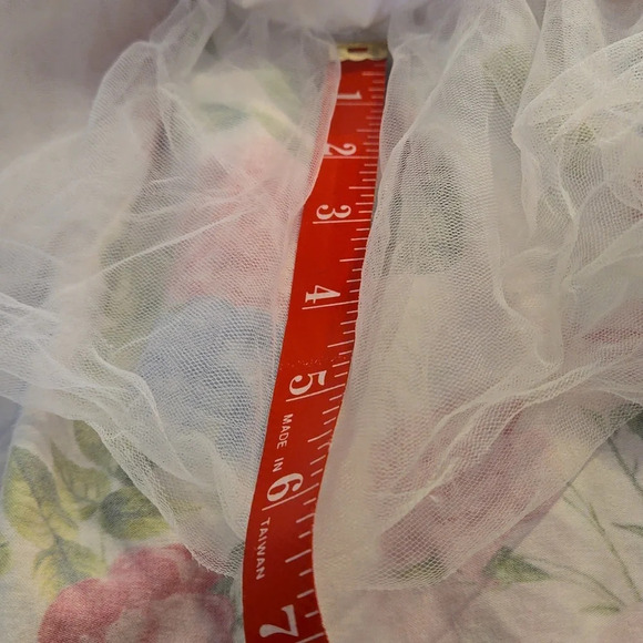 Carter's Girl's Size 7 Floral Print Dress w/ Built in Slip - Picture 10 of 12